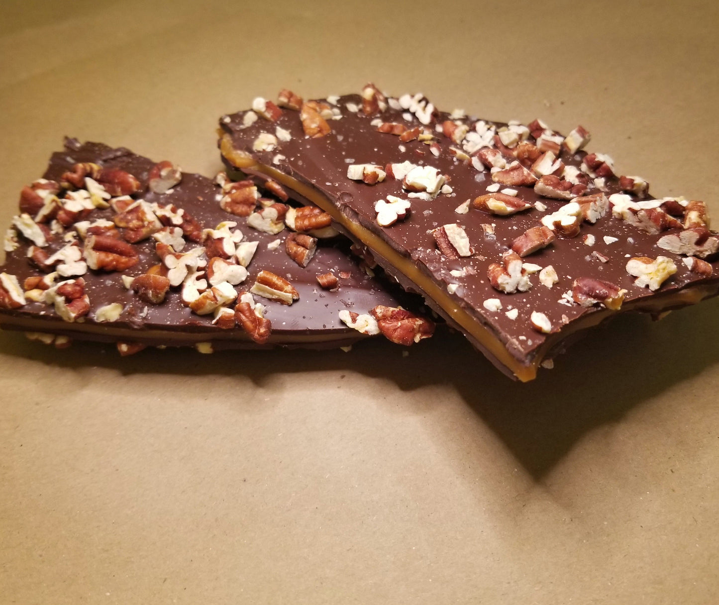 Pecan Dark Chocolate Toffee